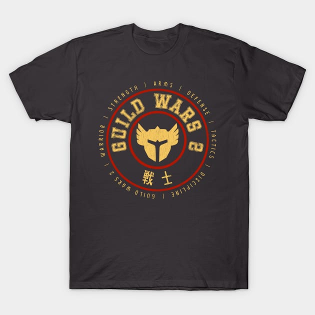 Guilds Wars 2 Warrior T-Shirt by StebopDesigns